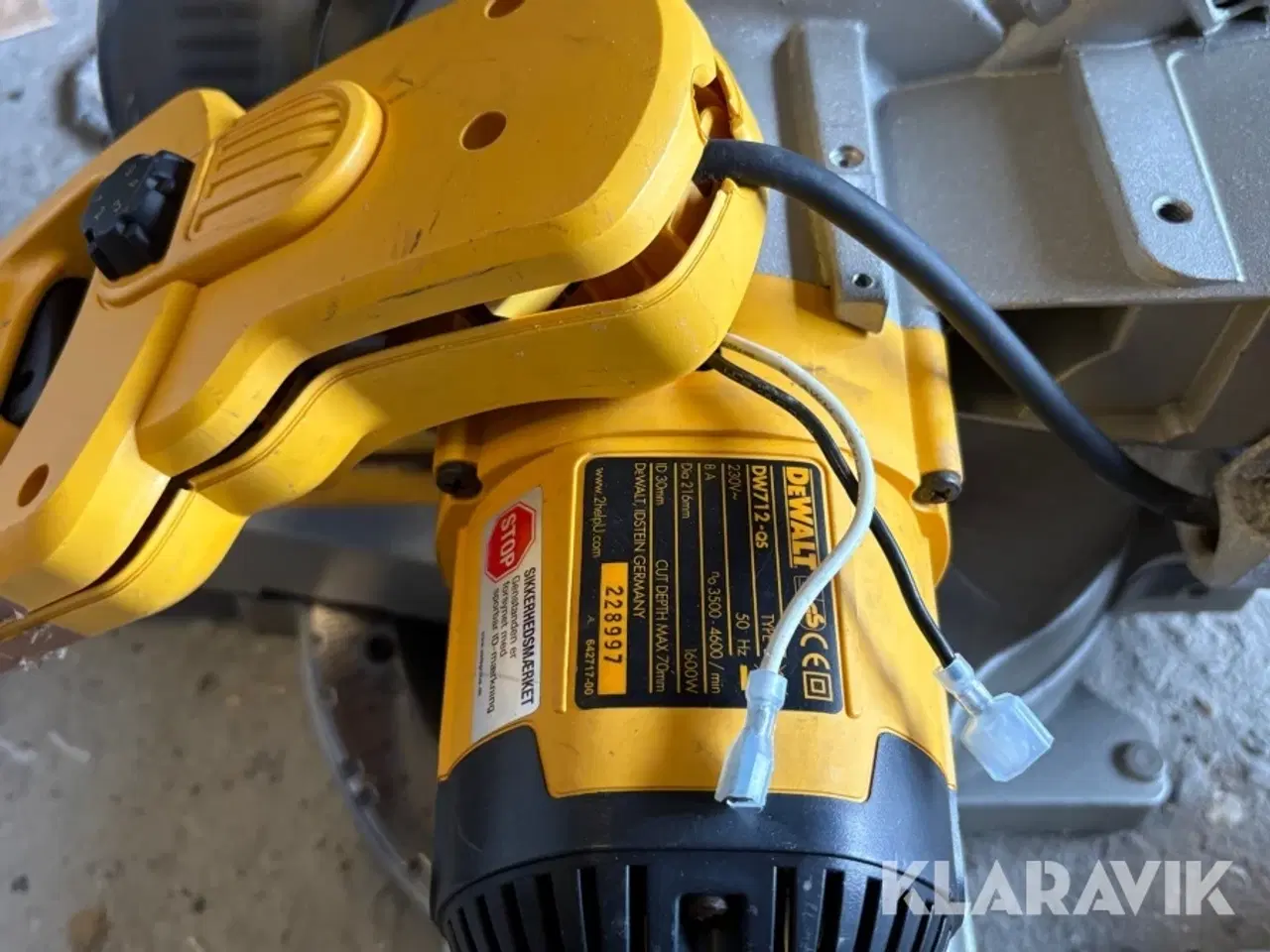Billede 7 - Kapsav DeWalt DW712-QS & FWS773-QS
