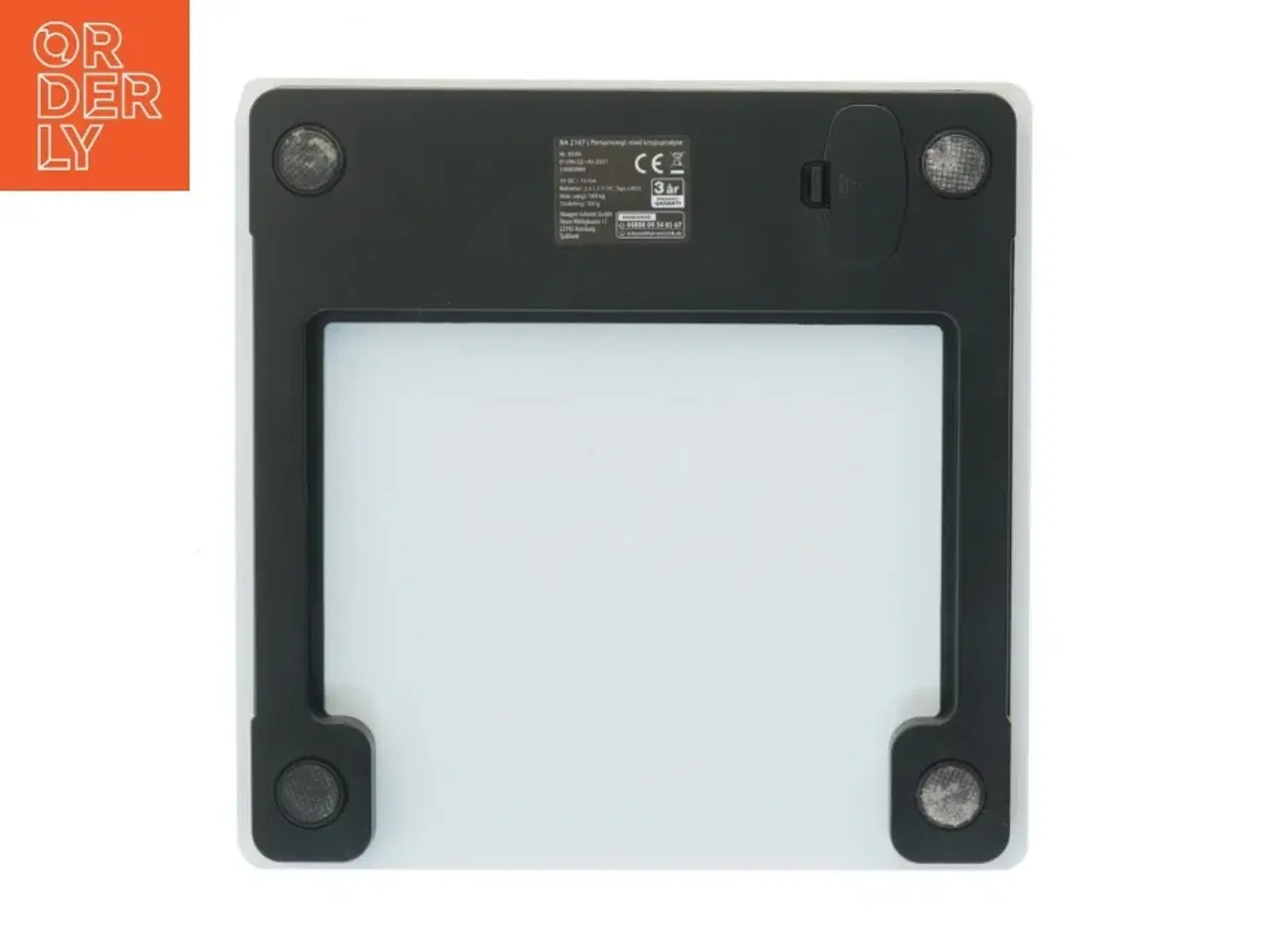 Billede 4 - Digitale badevægt med kropanalyse fra Quigg (str. 2x30x30 cm)