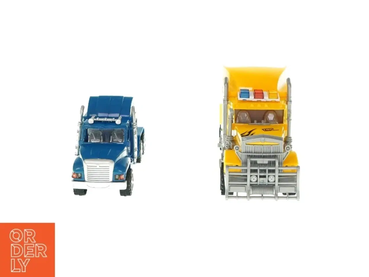 Billede 2 - Legetøjs lastbiler (2 styks)