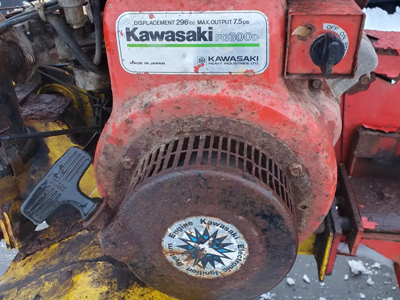 Billede 6 - Texas profi fejemaskine 7,5 hk. og 90 cm. kost