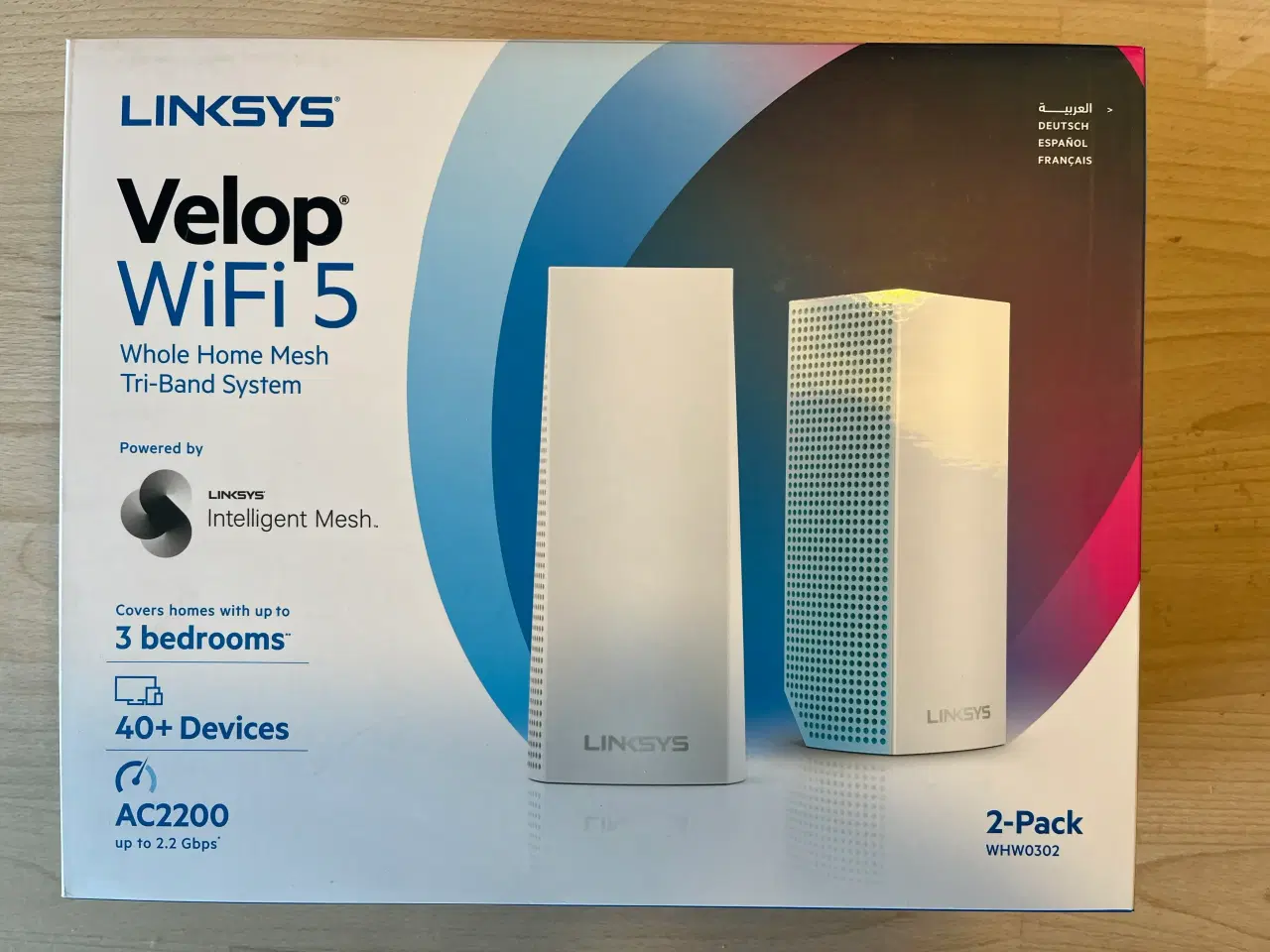 Billede 1 - Linksys Velop WiFi 5 MESH - 2 pack
