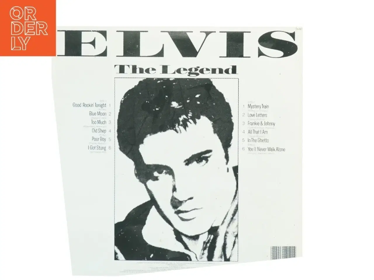 Billede 2 - Elvis Presley vinylplade &#39;The Legend&#39; fra CAMDEN (str. 31 x 31 cm)