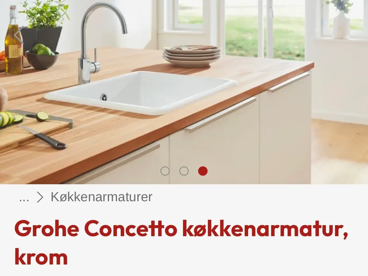 Billede 4 - Køkken armatur grohe