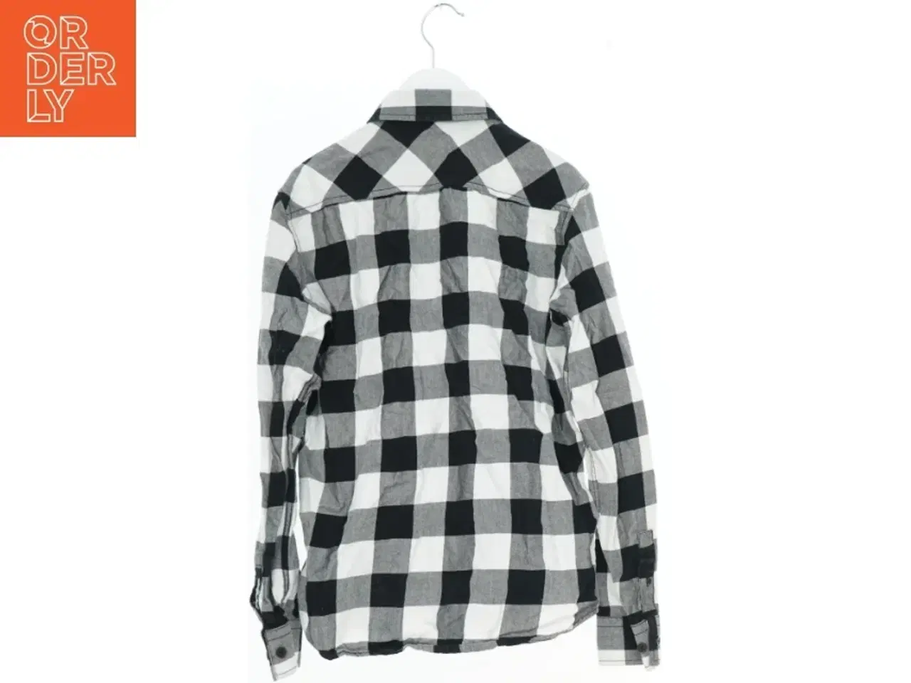 Billede 2 - Sort og hvid ternet skjorte fra Mono (str. 152)