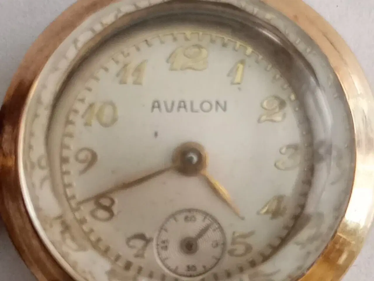 Billede 16 - Retro schweizisk ur AVALON forgyldt ur fra 1930 