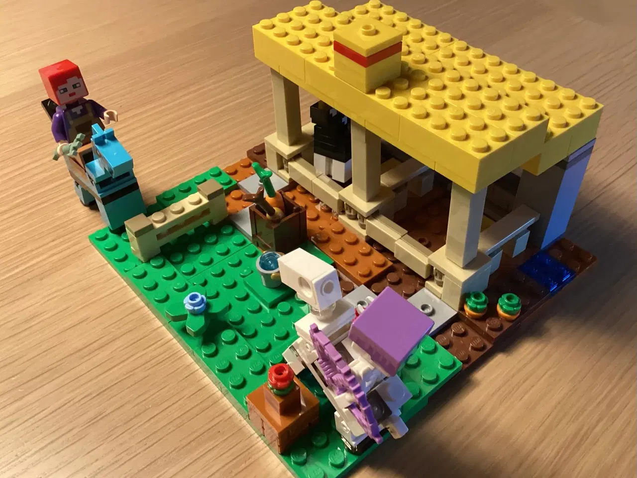 Billede 2 - Minecraft Hestestalden med 3 heste, 21171