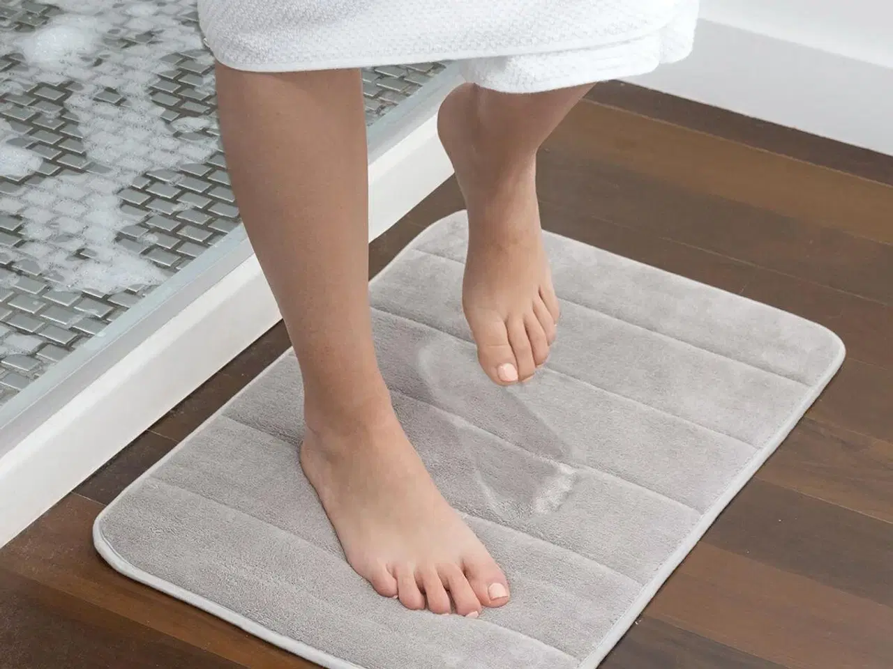 Billede 1 - Viskoelastisk Bademåtte Puffeet InnovaGoods