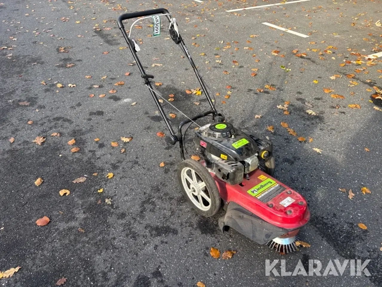 Billede 7 - Græstrimmer/Fliserenser P.Lindberg 5.8 HK