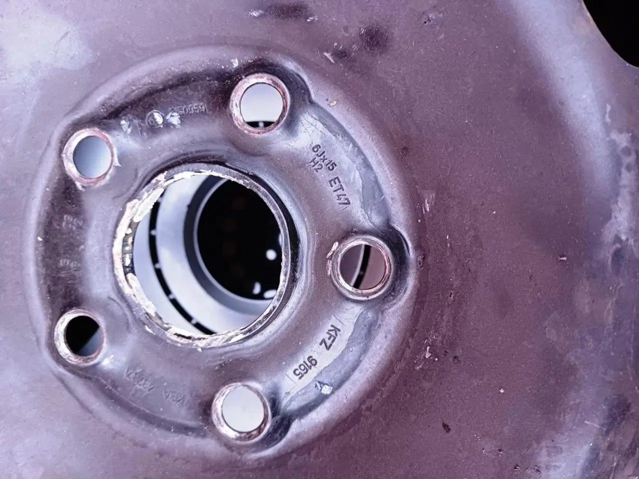 Billede 3 - 4 Vinterhjul (vinterdæk på fælge), i alt kr. 800