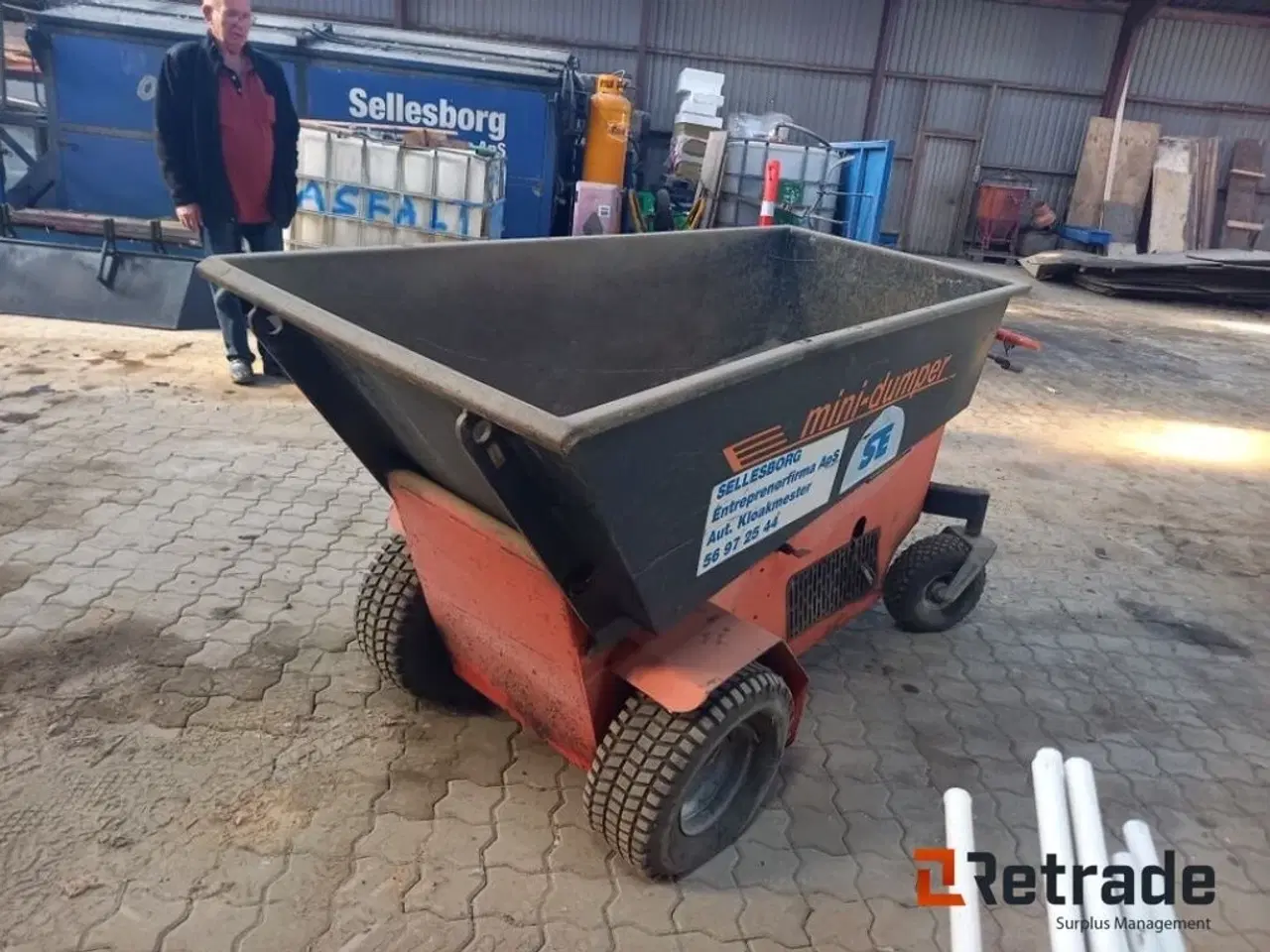 Billede 1 - - - - Motorbør diesel / Mini dumper