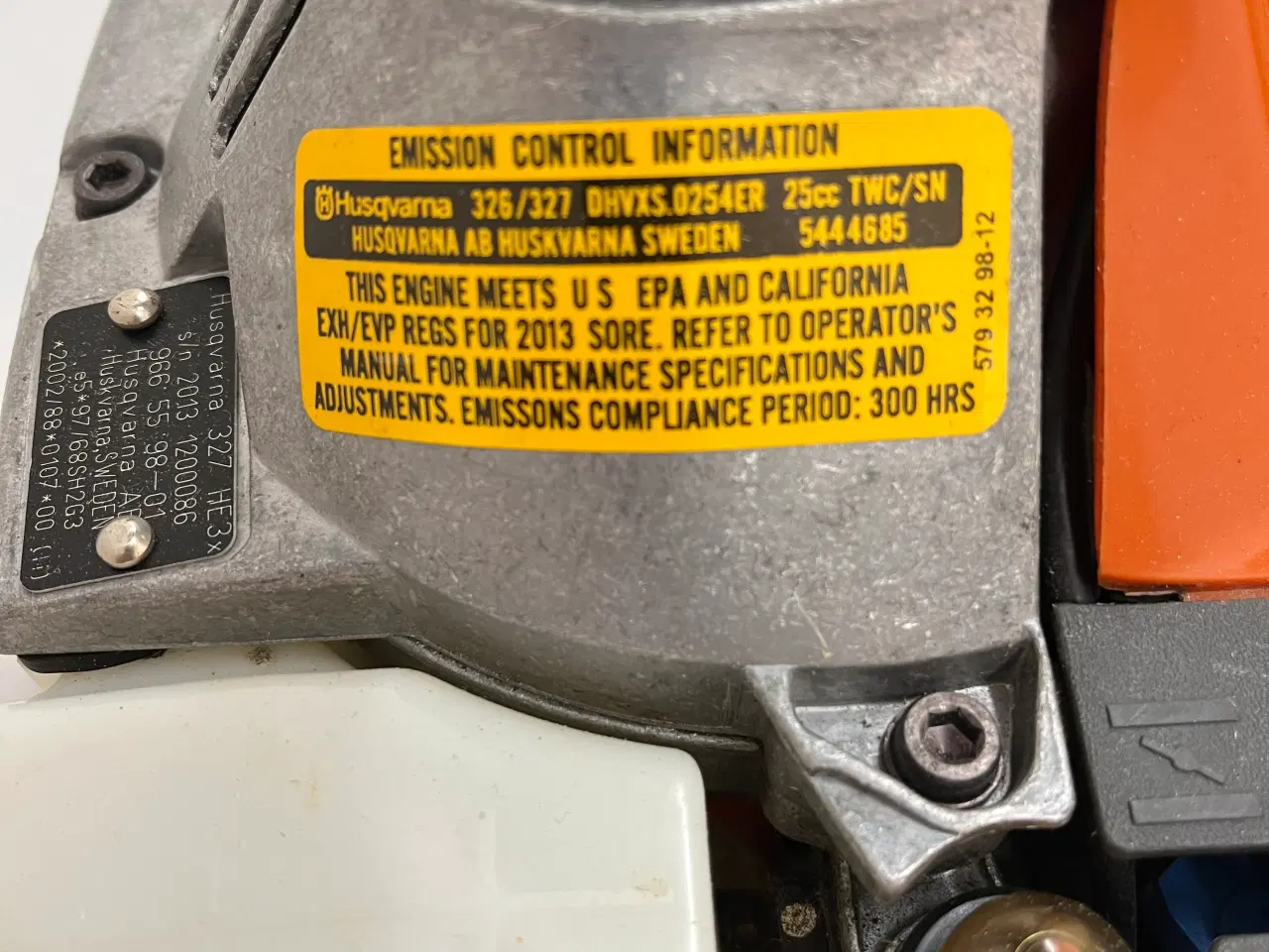 Billede 7 - Husqvarna 327HE3 x serie Stanghækkeklipper Benzin