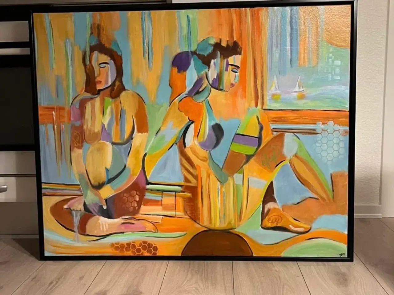 Billede 2 - Abstrakt maleri 