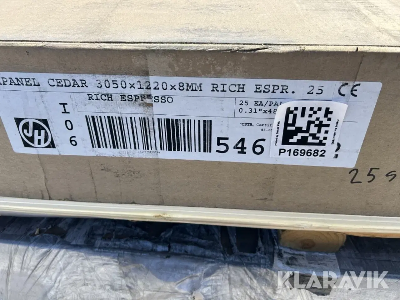 Billede 5 - Facadepaneler James Hardie HardiePanel Cedar Rich Espresso 10 styk
