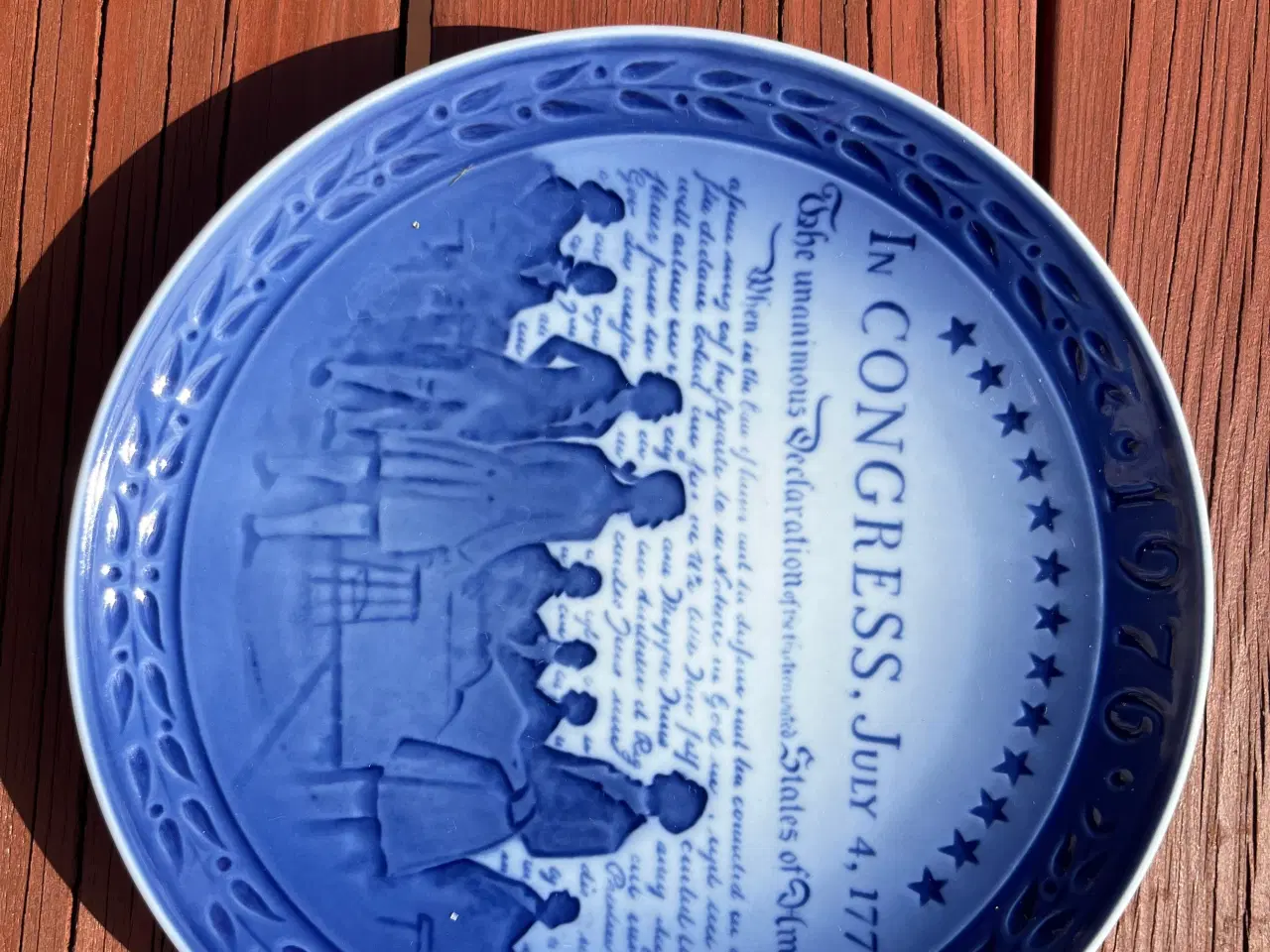 Billede 3 - Jubilæums platter 2 styk royal copenhagen