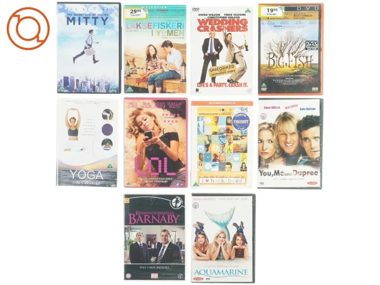 Billede 1 - Blandet dvd'er 10 styks