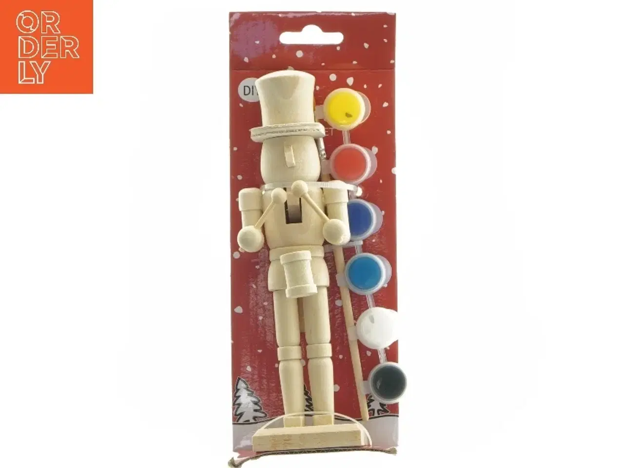 Billede 1 - DIY træ nøddeknækker hobby-sæt fra Normal (str. 21 cm)