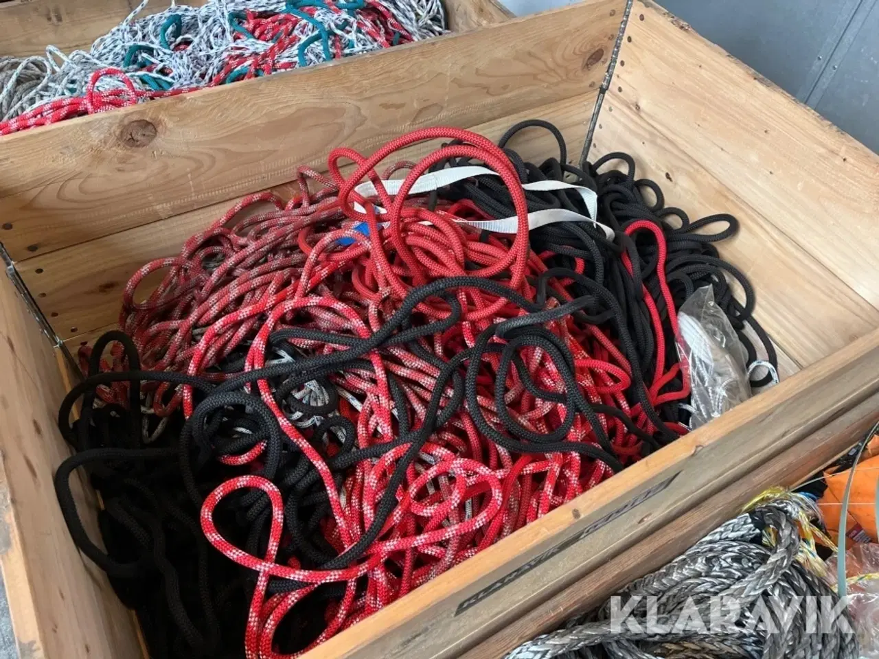 Billede 3 - Assorteret reb og hoist bags 3 paller Lot