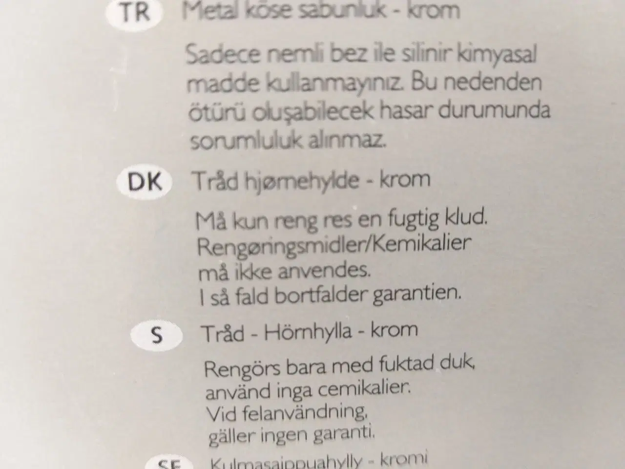 Billede 4 - Hjørnehylde til badeværelse