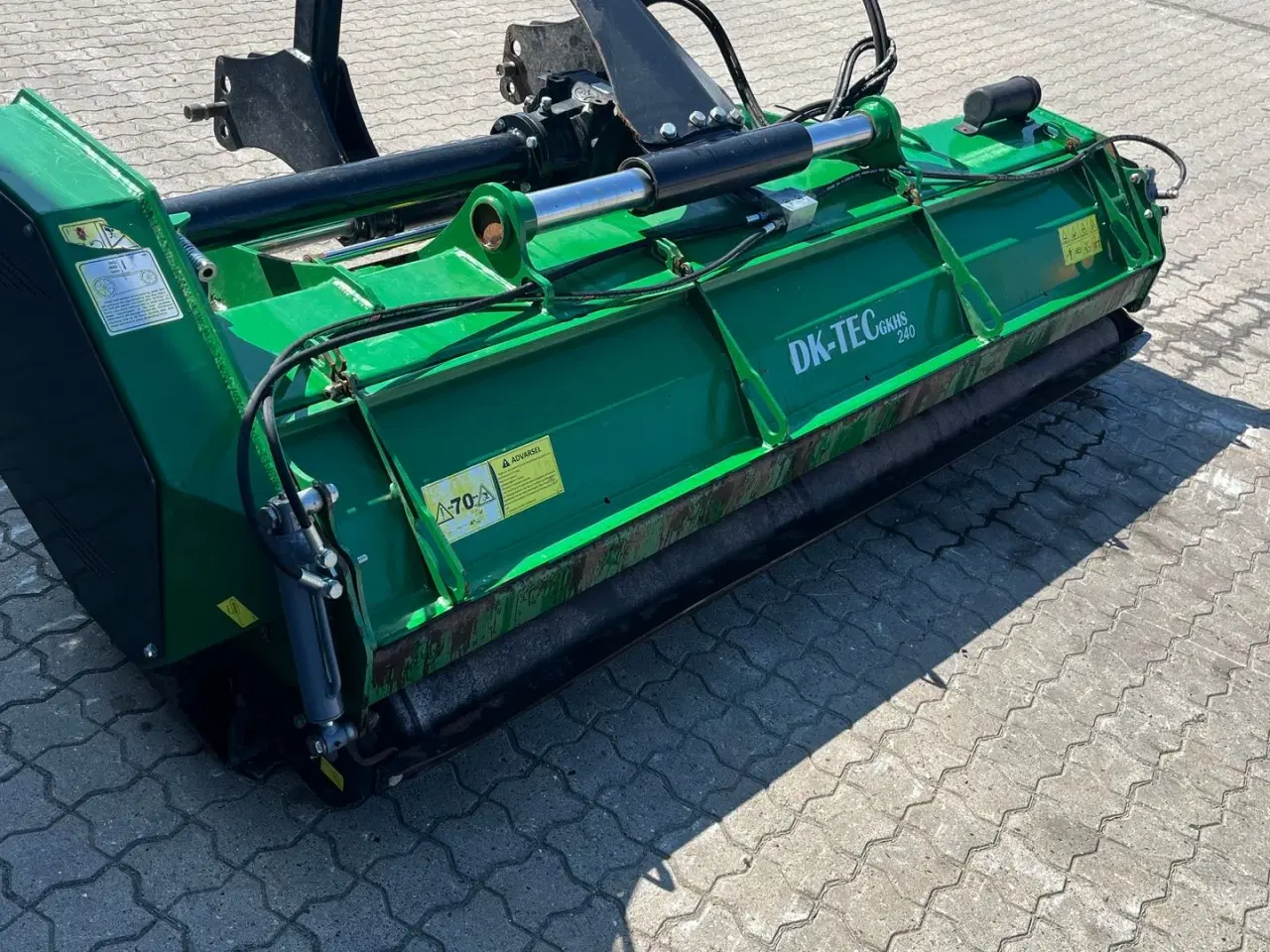 Billede 4 - DK-TEC slagleklipper  240 cm slagleklipper Hyd. sideforskydning