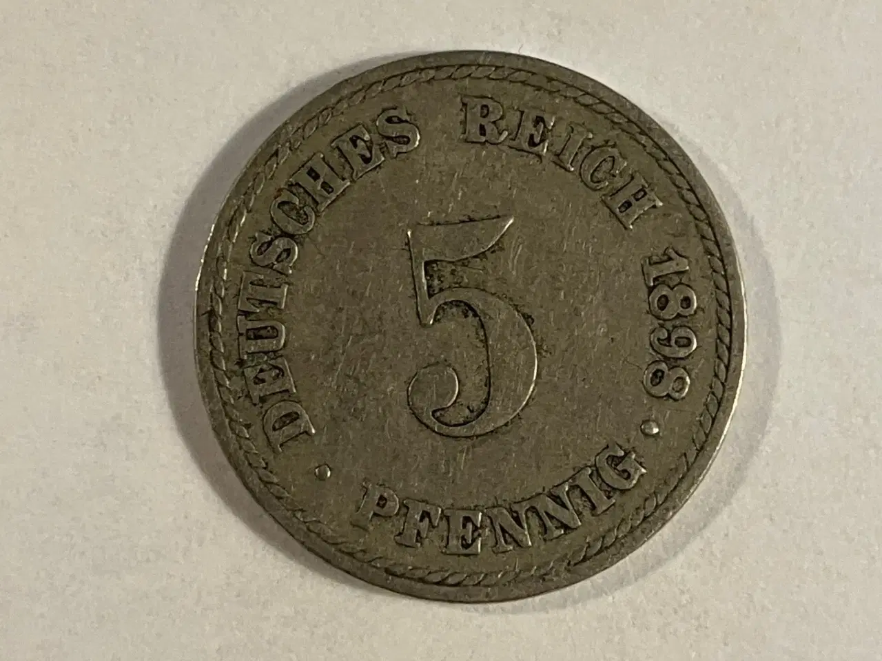 Billede 1 - 5 Pfennig Germany 1898