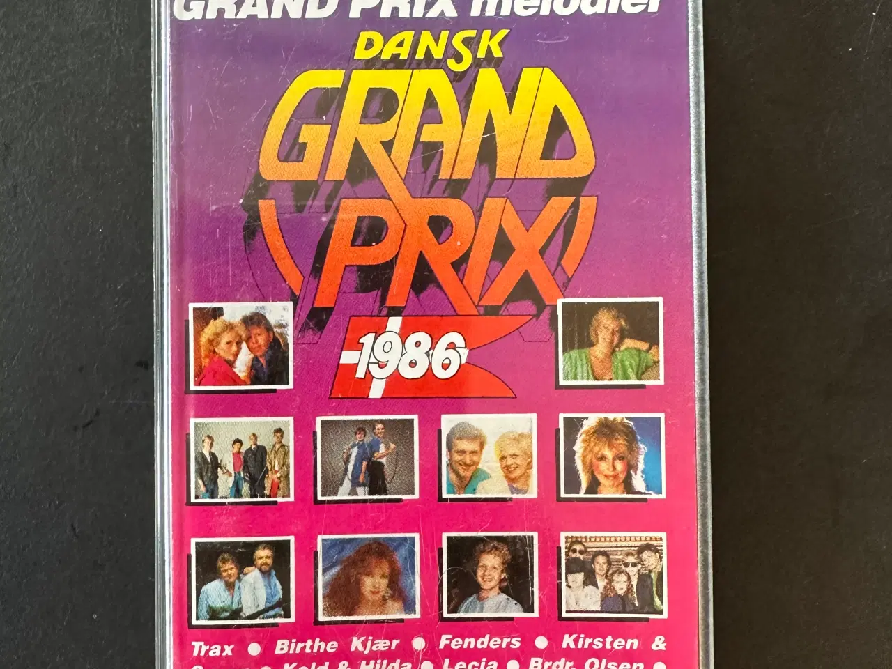 Billede 1 - Retro kassettebånd dansk Grand prix 1986