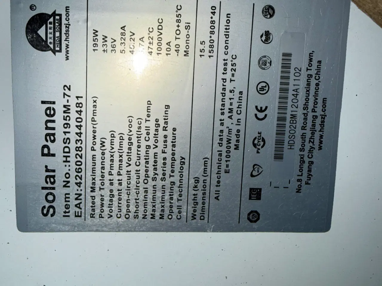 Billede 2 - Solceller 32 stk