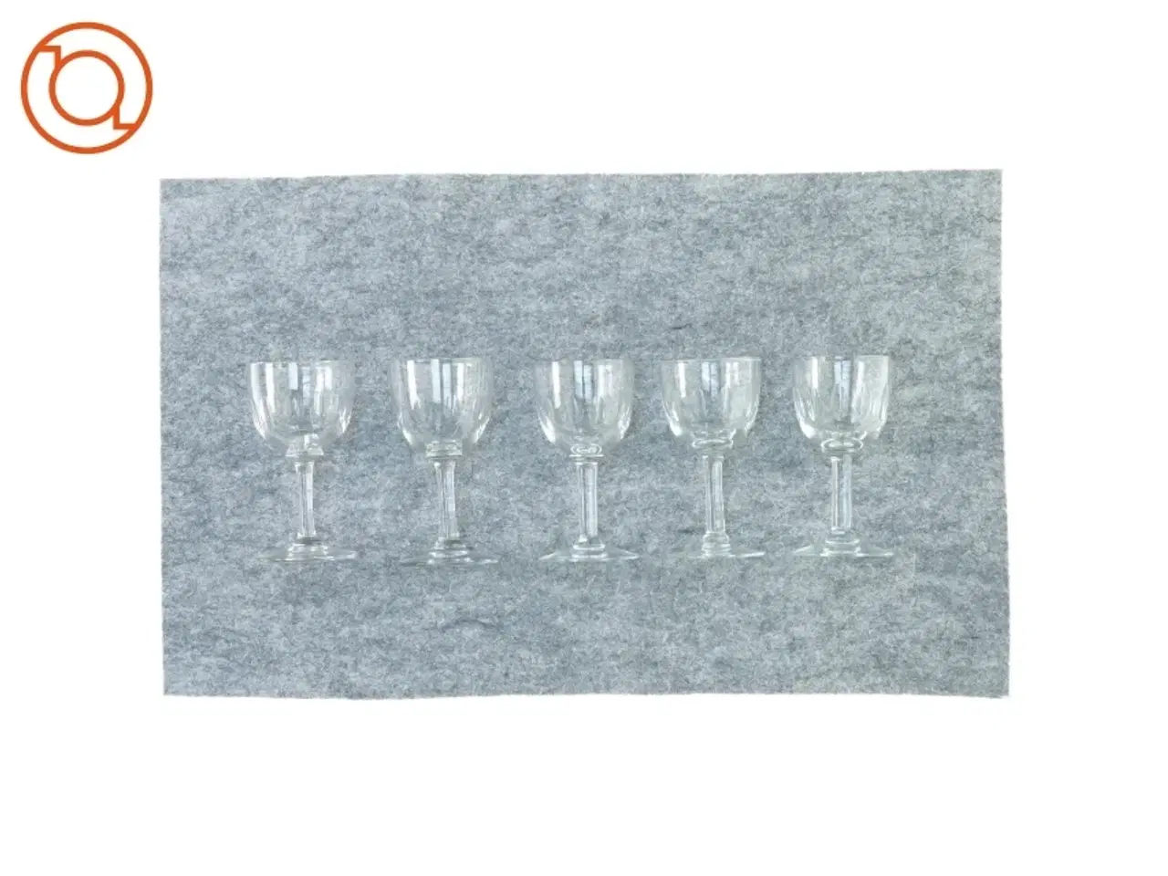 Billede 1 - Snapseglas 5 styk (str. 10 cm x Ø5 cm )