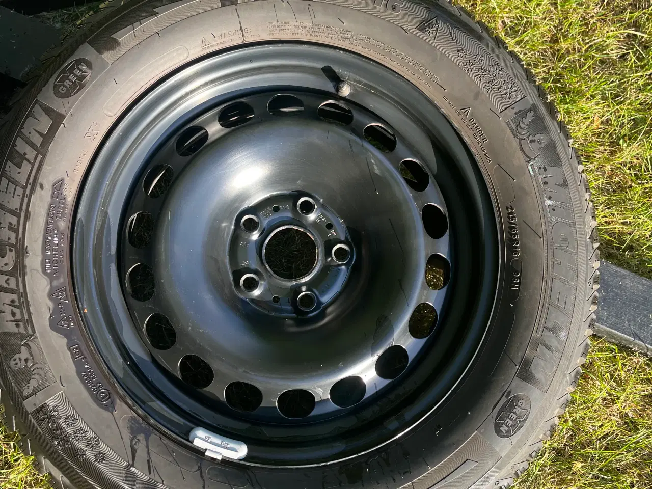 Billede 5 - 5x 112 passat fælge vinterdæk 