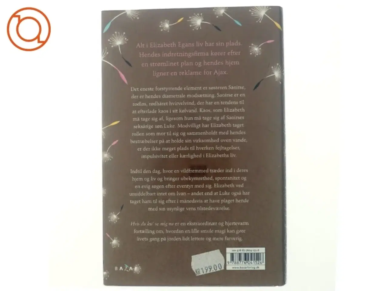 Billede 3 - Hvis du ku&#39; se mig nu af Cecelia Ahern (Bog)