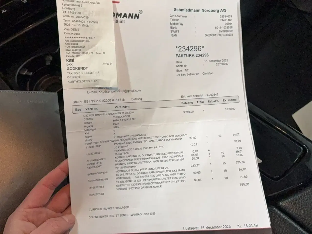 Billede 23 - BMW 520d 2,0 Touring aut.