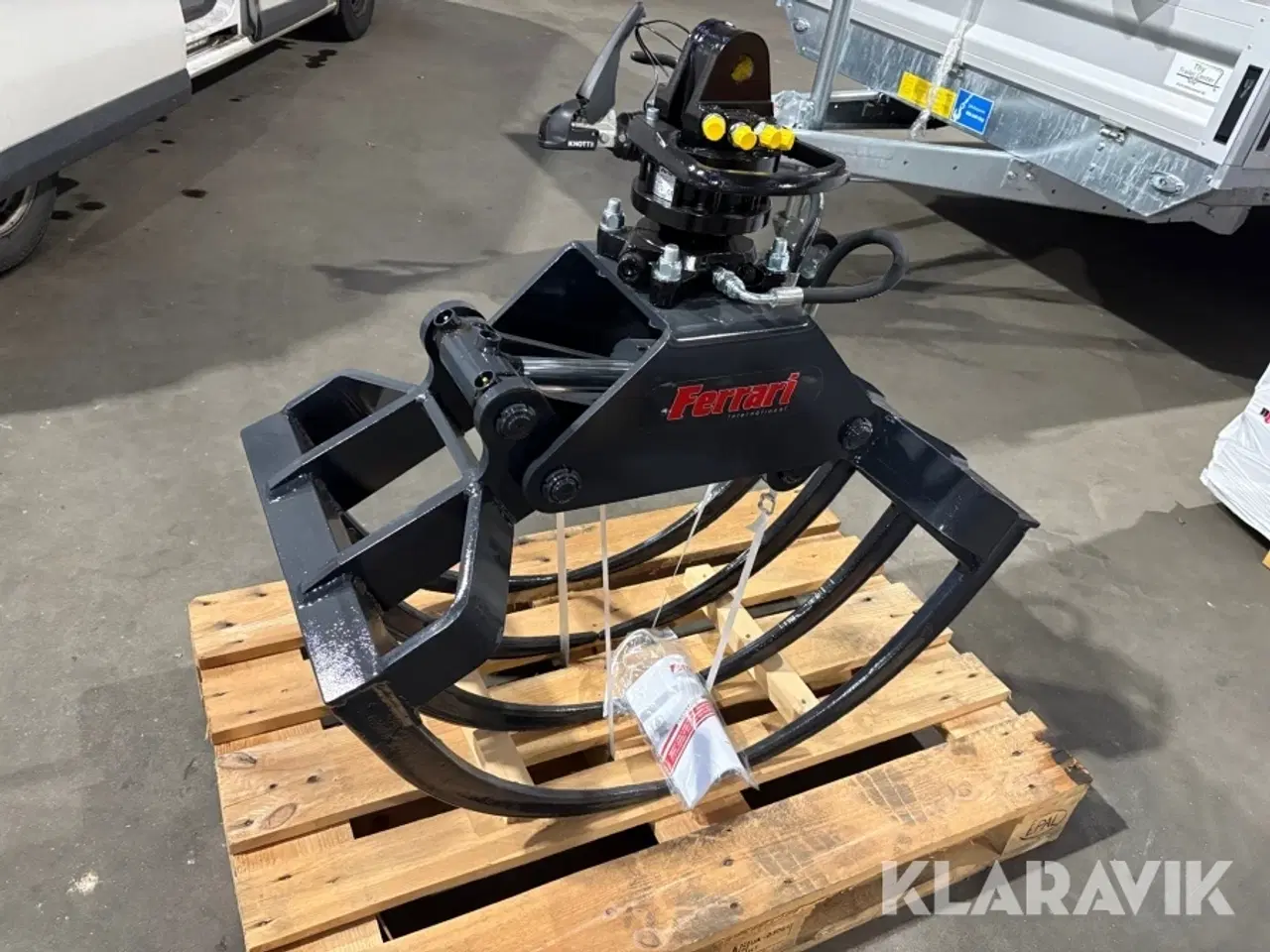 Billede 2 - Hydraulisk grab med rotator Ferrari FMF 08