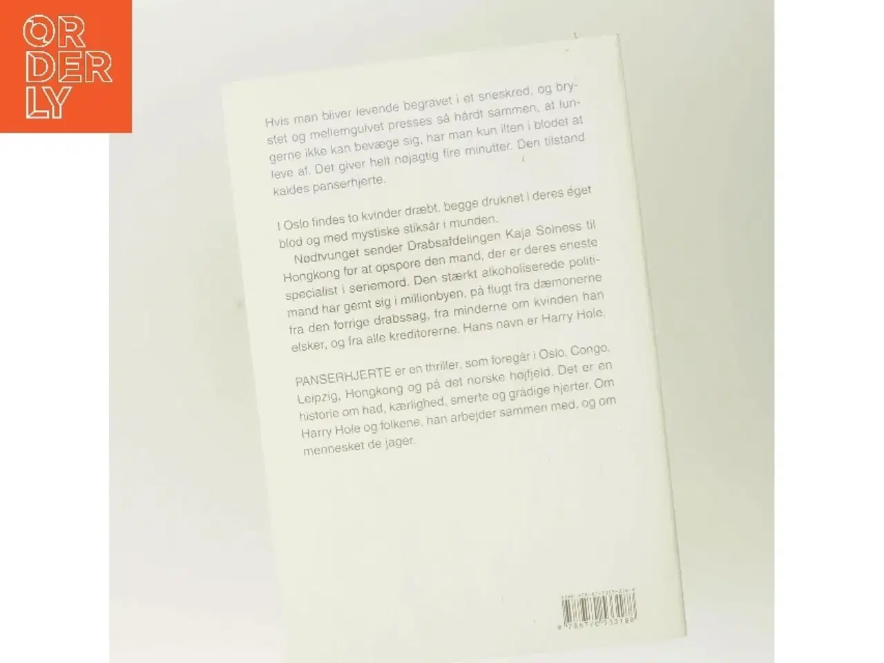 Billede 3 - Panserhjerte af Jo Nesbø (Bog)