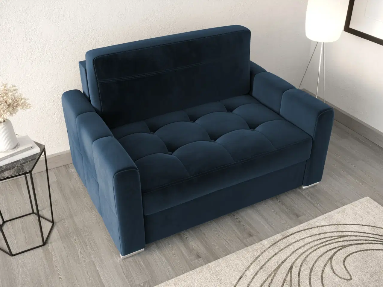 Billede 12 - VERONICA I AMERICAN SOFA MED SOVEFUNKTION  140 CM