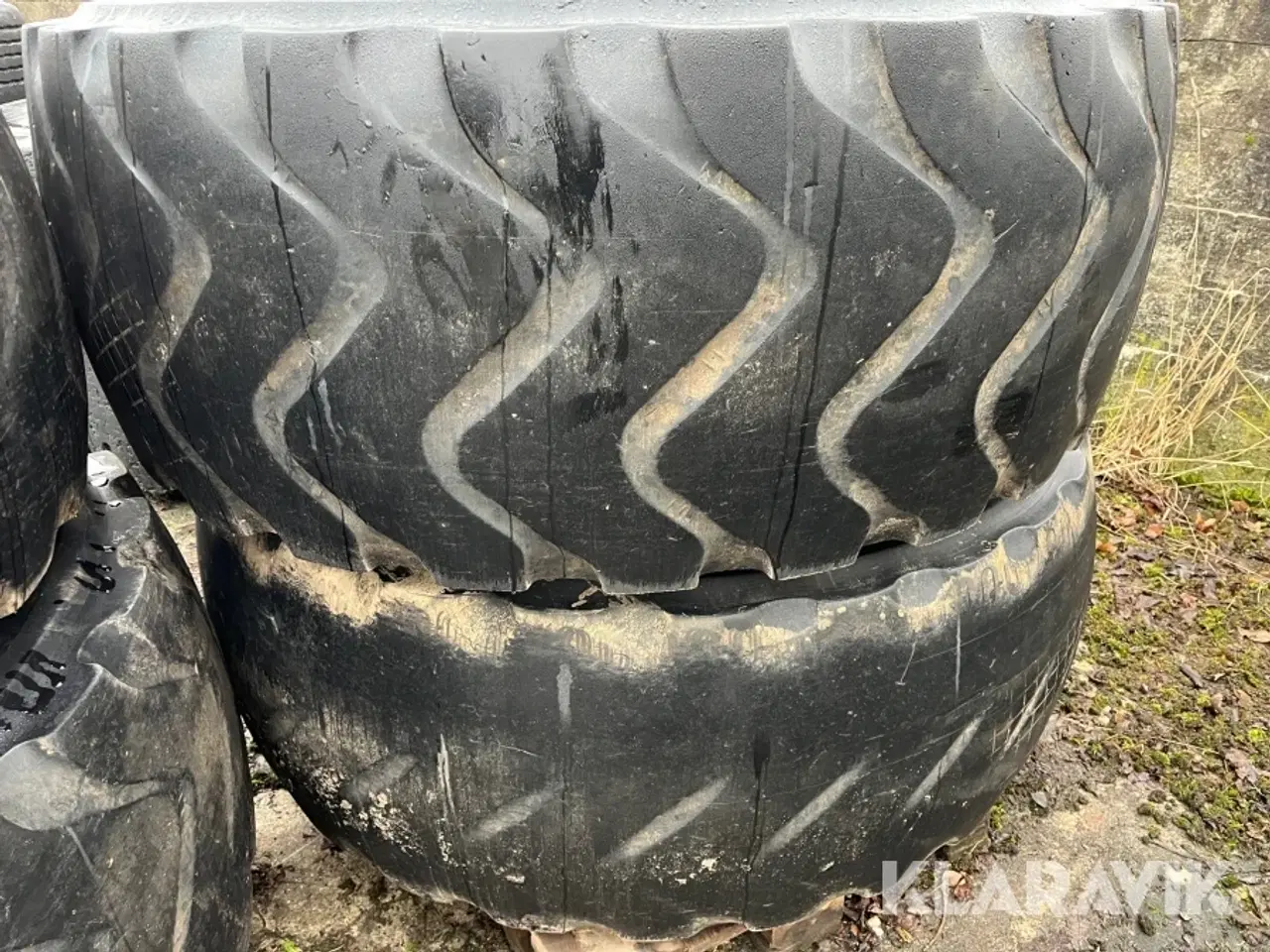 Billede 11 - Komplethjul Michelin til Volvo L110 og 120 - 4 styk