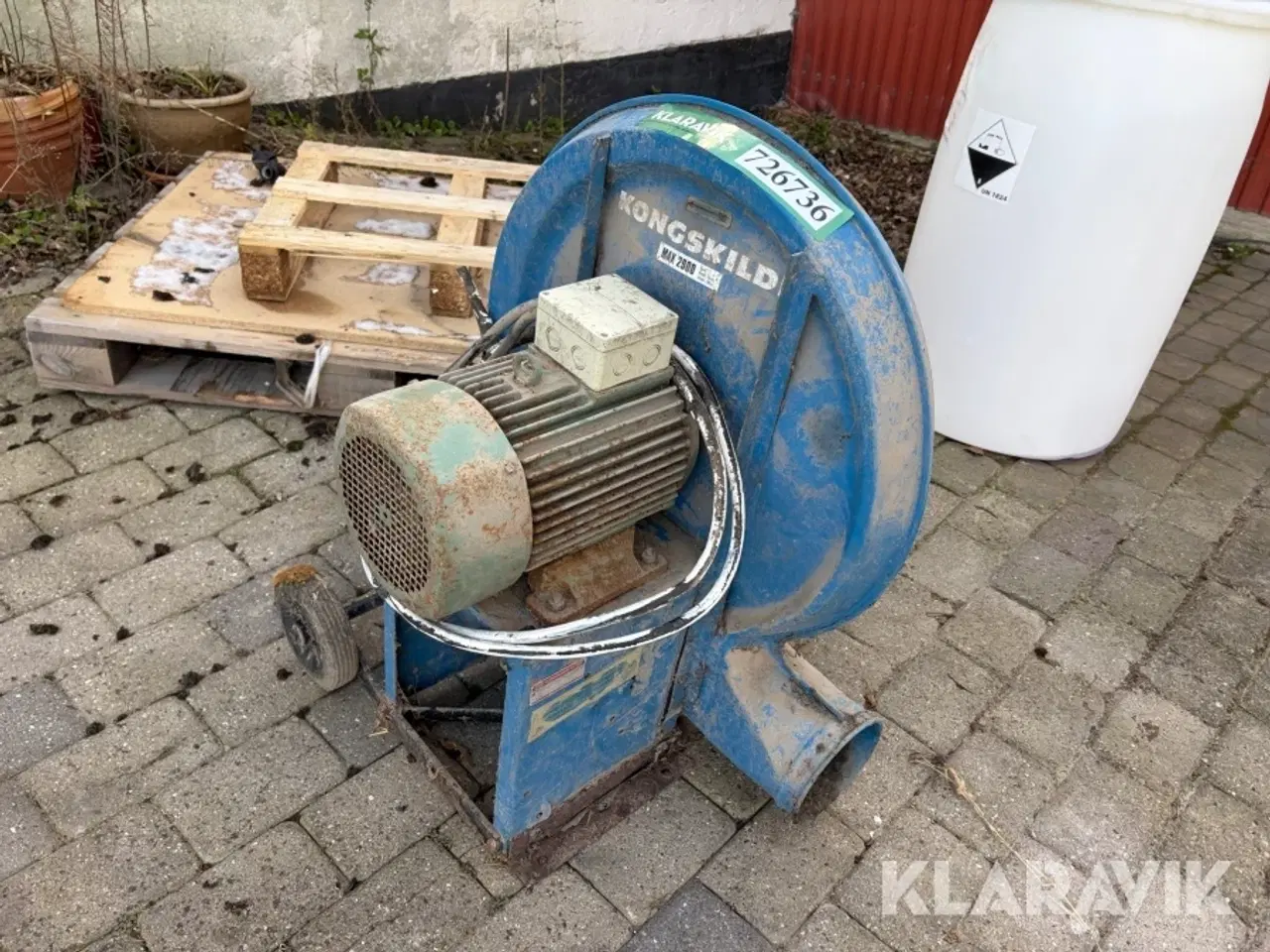 Billede 4 - Kornblæser Kongskilde FRE73