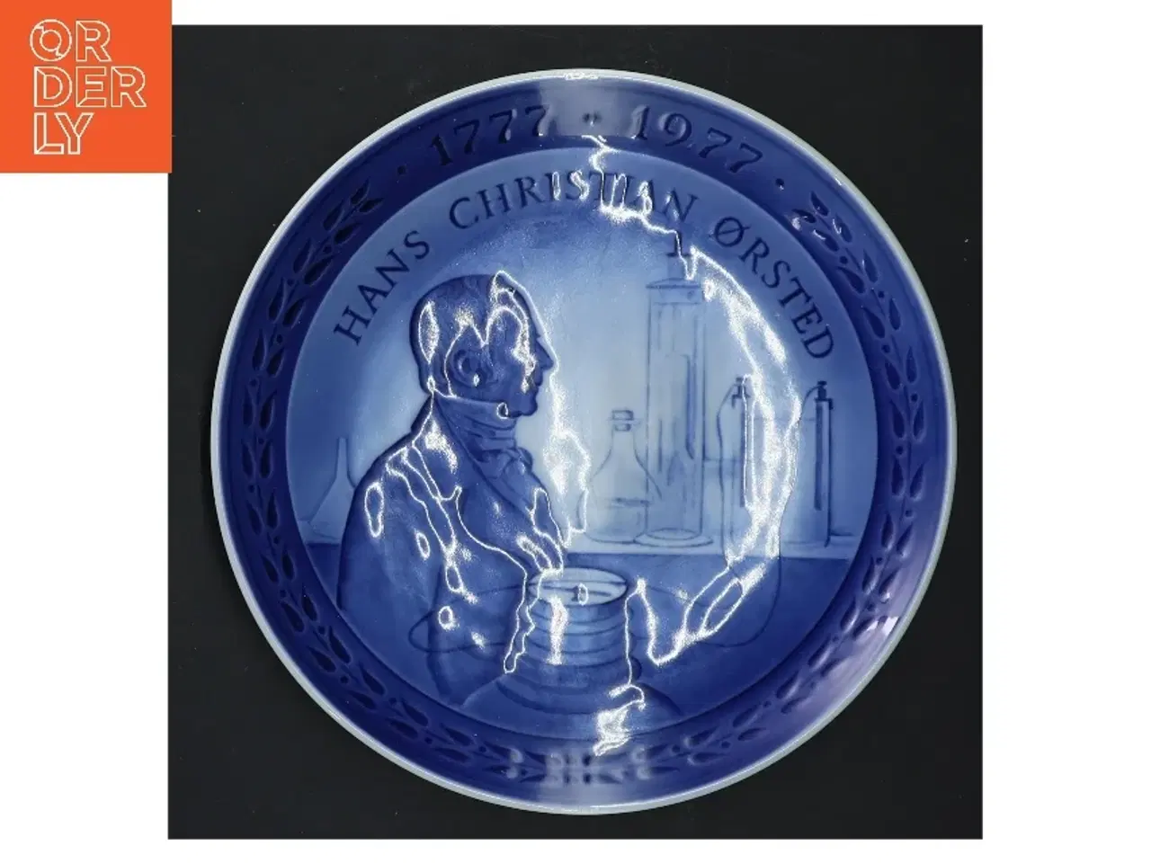 Billede 1 - Ørsted tallerken fra Royal Copenhagen (str. Ø 18,5 cm)