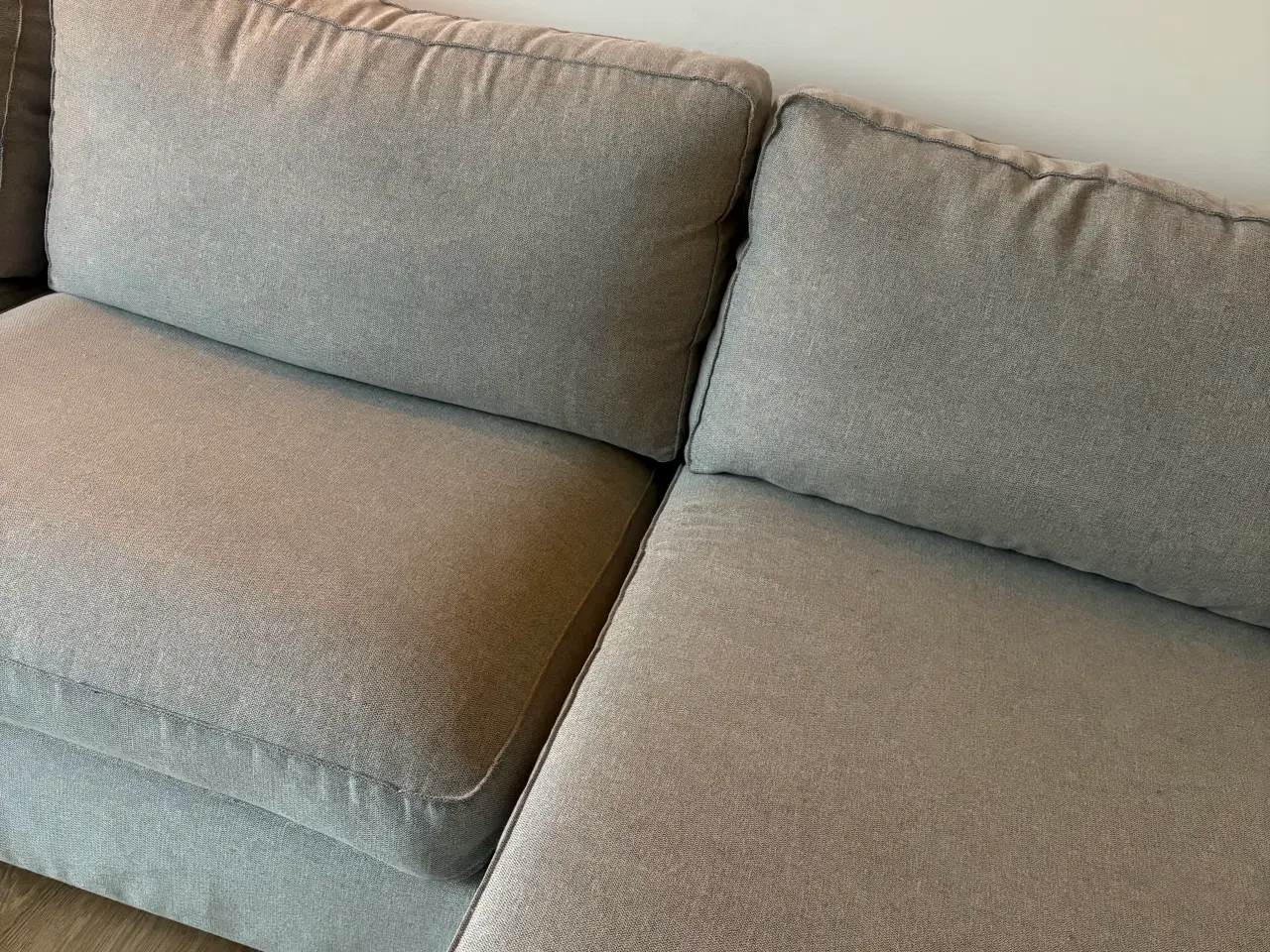 Billede 2 - Stor flydersofa med chaiselong 