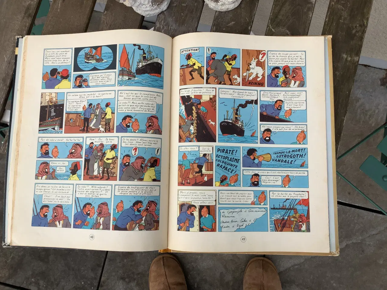 Billede 8 - FØRSTE UDGAVE 1958 Tintin “Coke en Stock