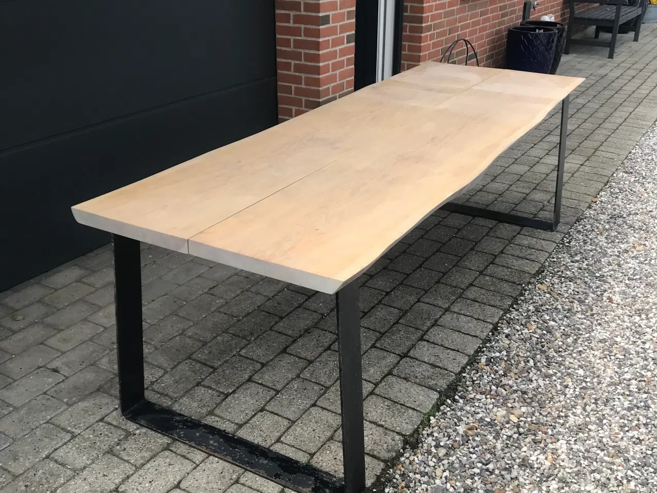 Billede 2 - Massiv ege plankebord