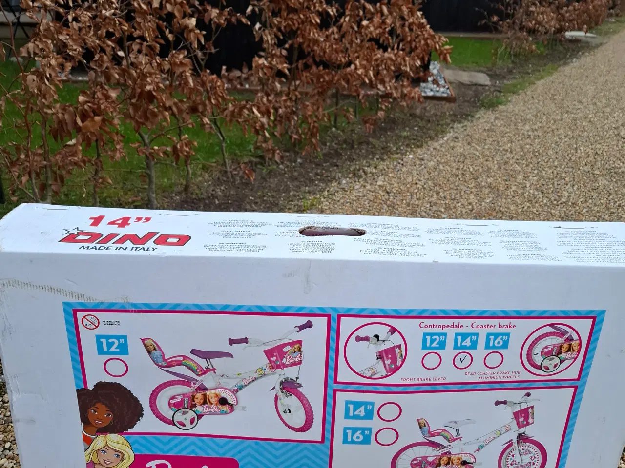 Billede 1 - Helt ny Barbie cykel 14" i uåbnet kasse