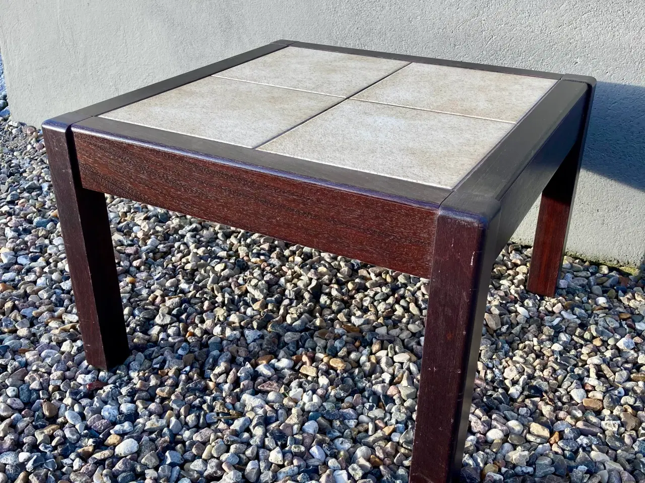 Billede 2 - Gangsø sidebord, lampebord 70erne håndlavet klinke