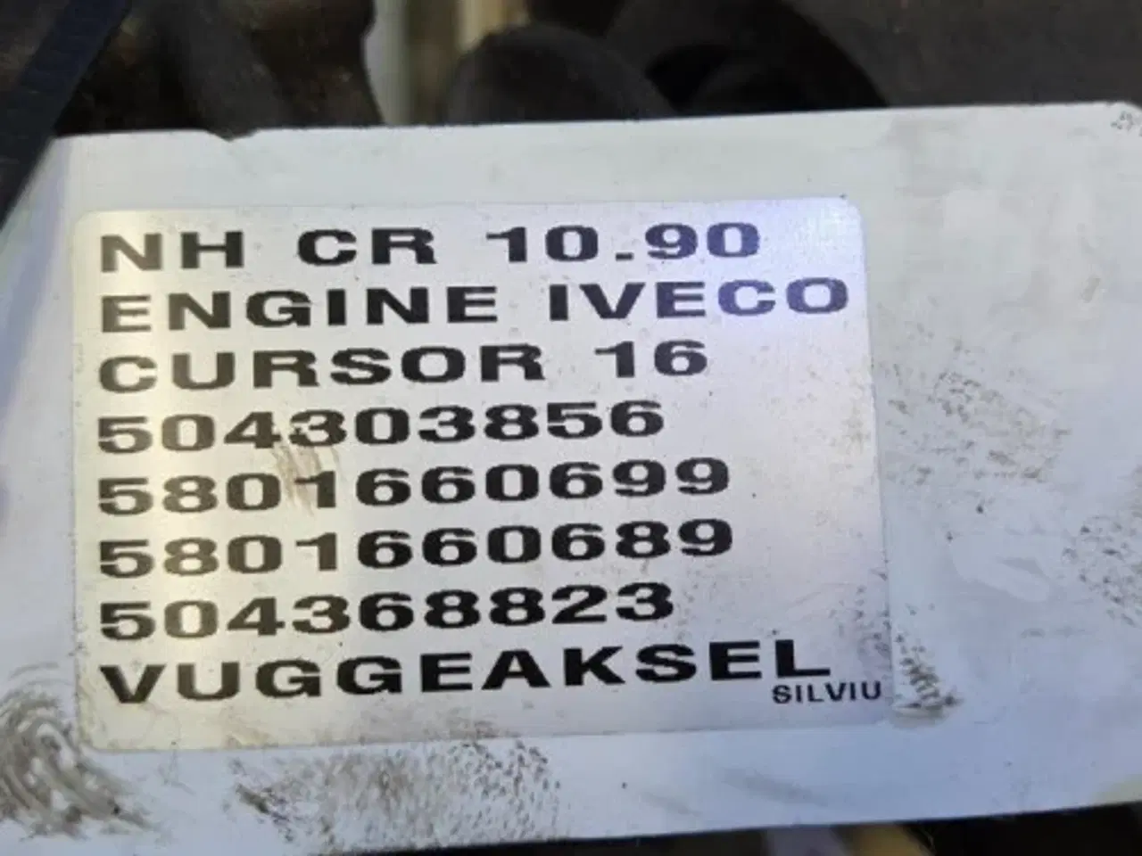 Billede 6 - Iveco Cursor16   Vippeaksel   504303856