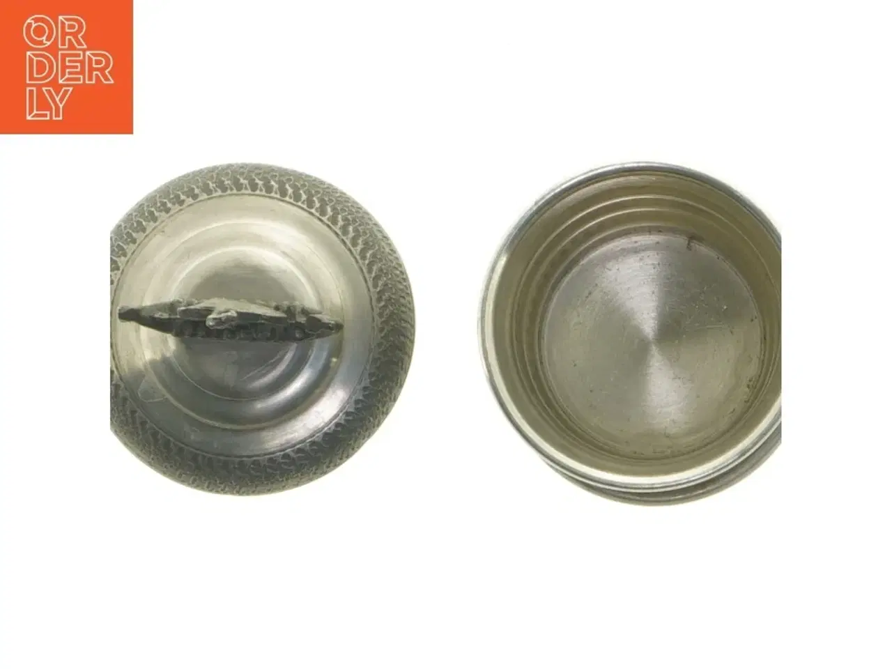 Billede 7 - Vintage tin dåse med låg (str. 14 cm )x 7 cm)