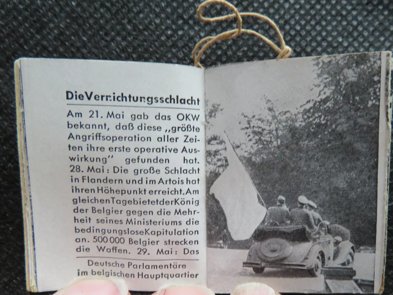Billede 7 - 1940. Der Feldzug in Belgien, Flandern, Artois.