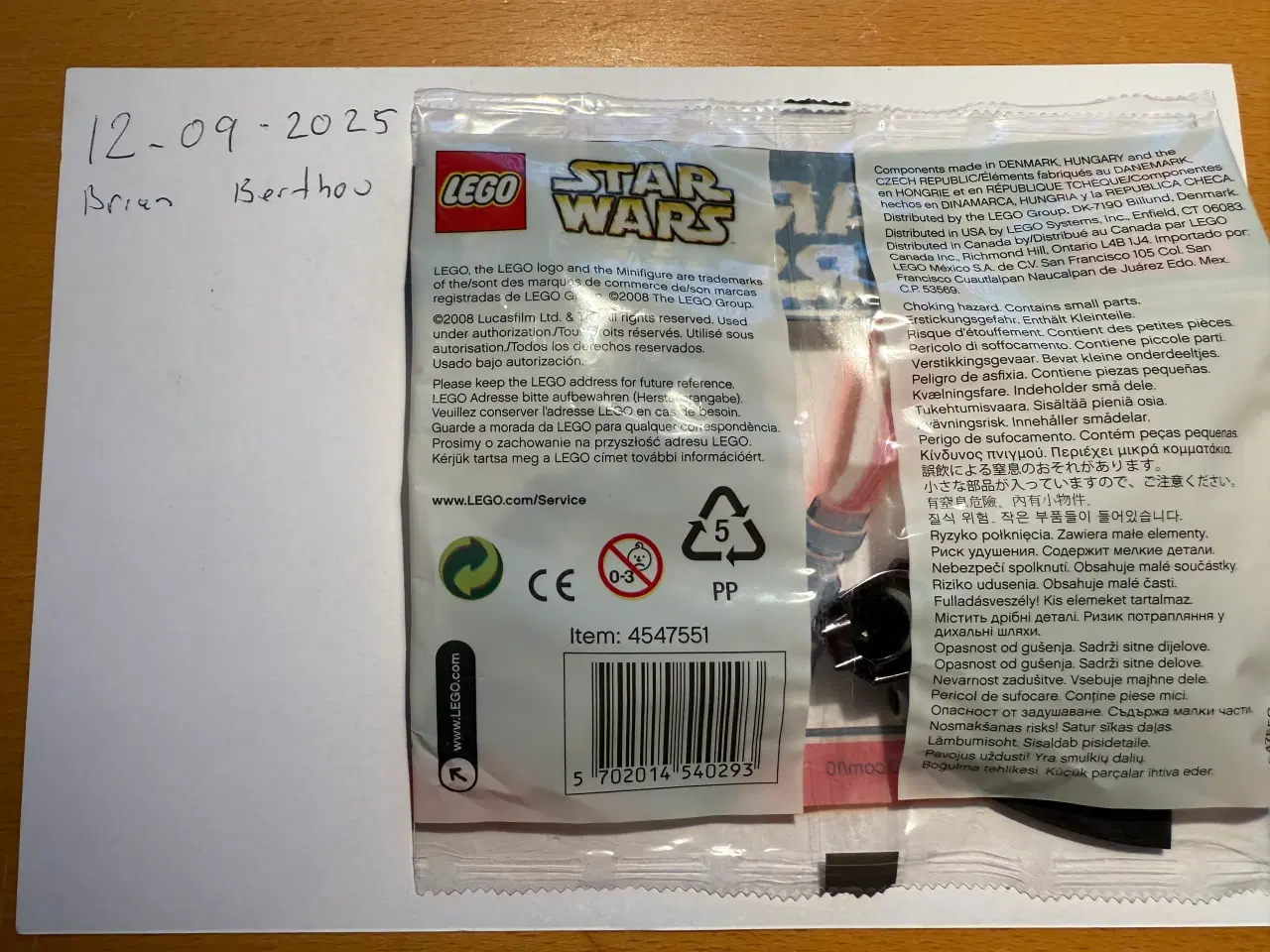 Billede 3 - Lego Darth Wader