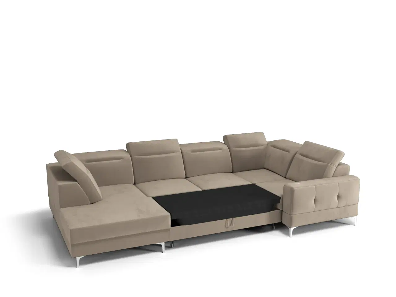 Billede 13 - MALI MAX II HJØRNESOFA MED SOVEFUNKTION OG RELAX FUNKTION 165x350x185 CM