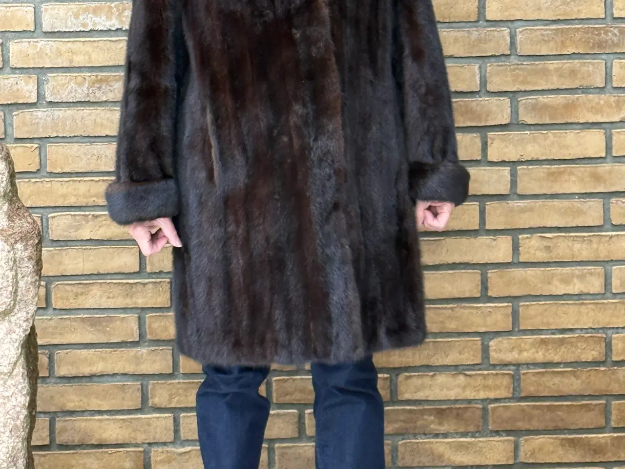 Billede 1 - Minkpels, str. 38, som ny, annonceres kun kort tid