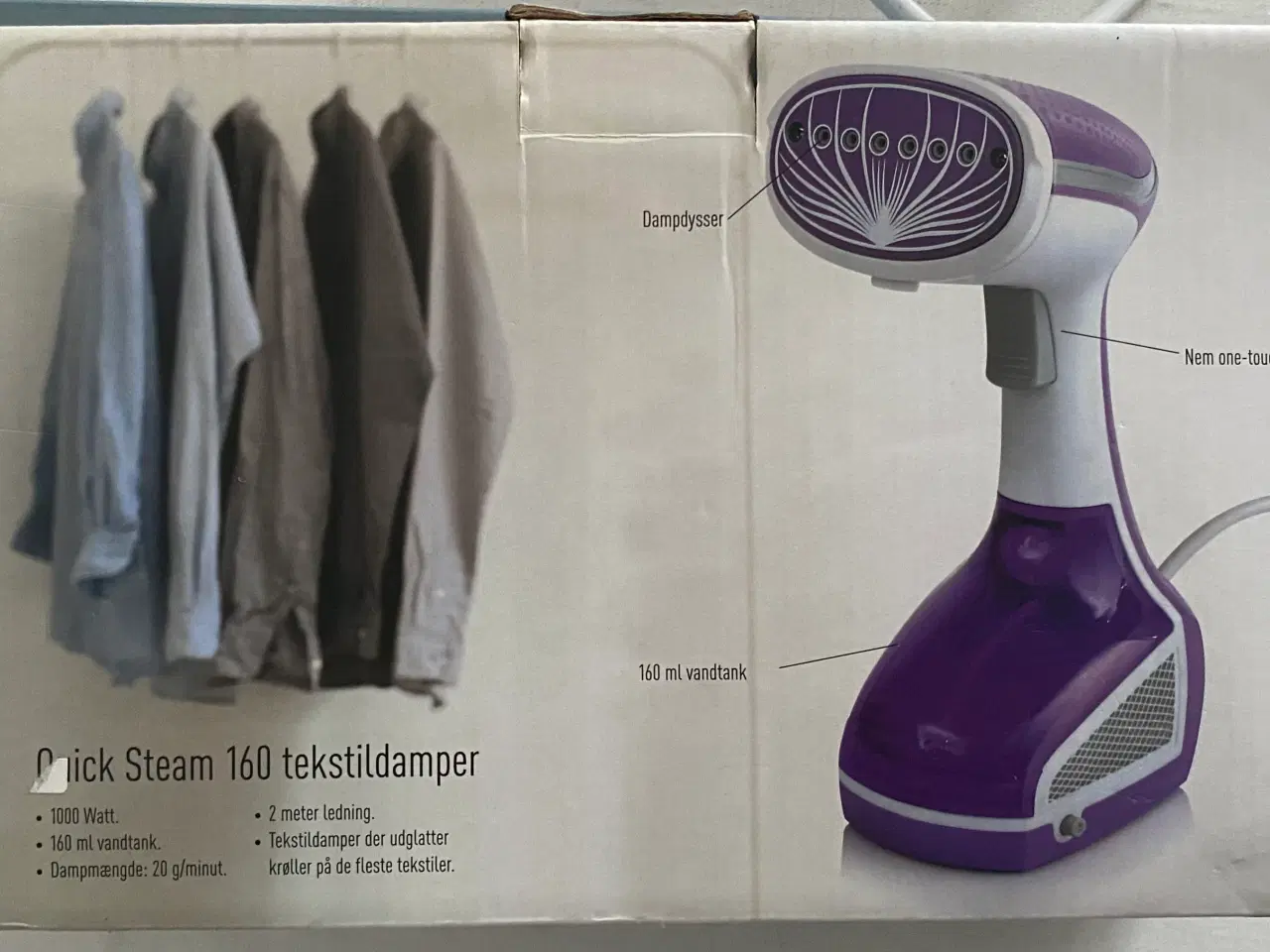 Billede 1 - Quick Steam tekstildamper
