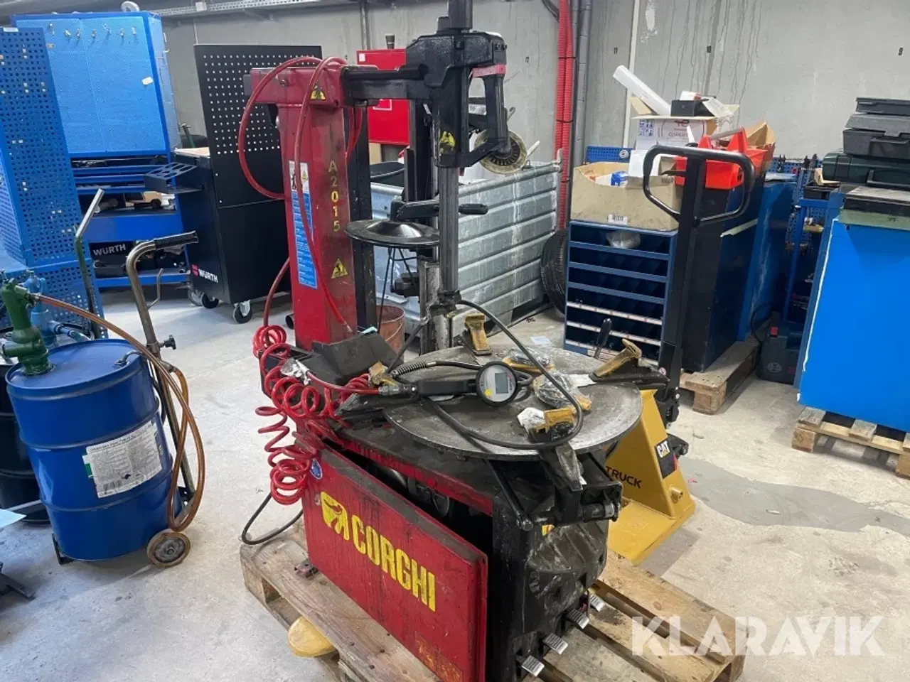 Billede 3 - Dækapperat/dækafmonteringsmaskine Corghi A2015