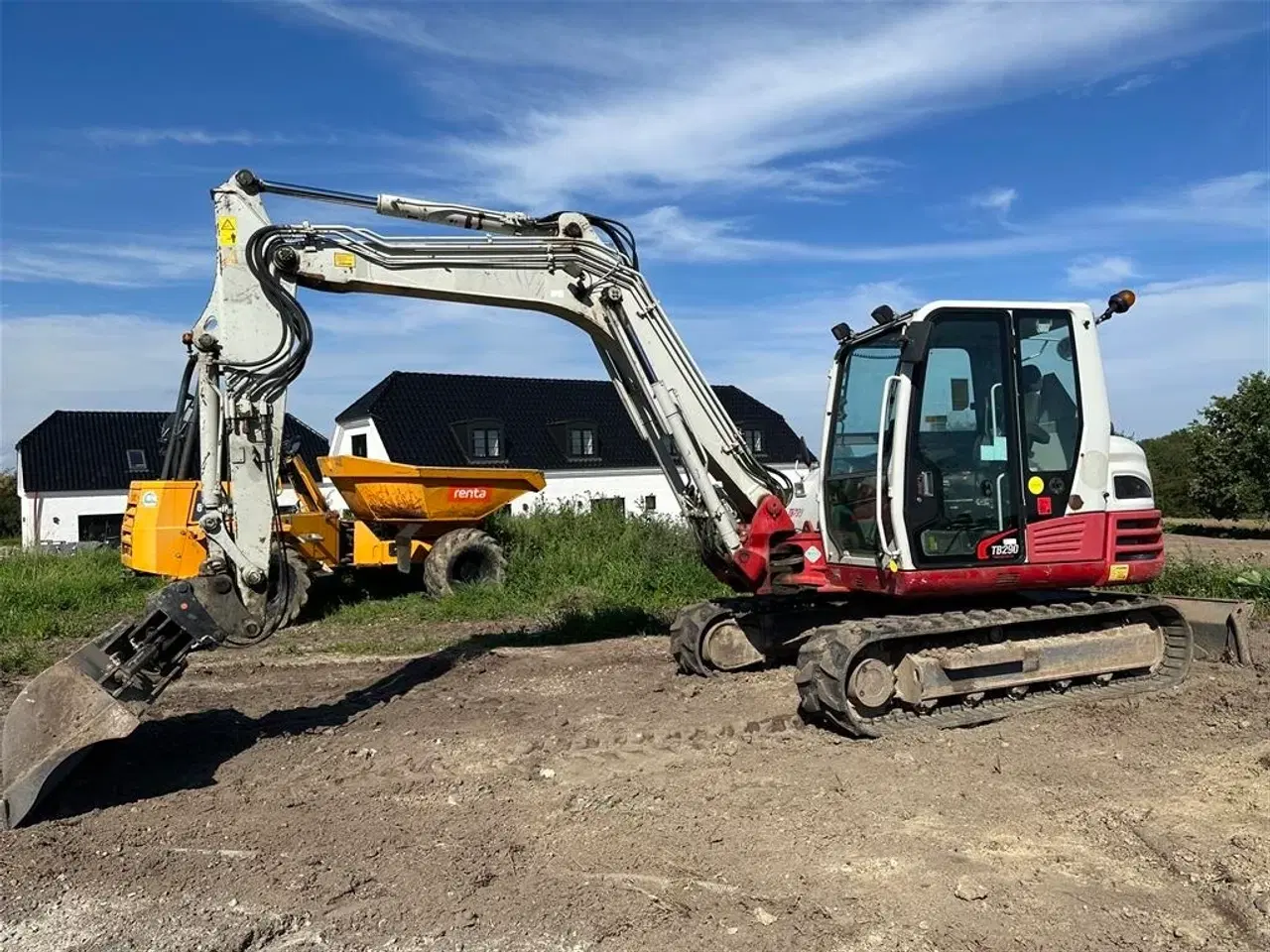 Billede 1 - Takeuchi TB 290 kipbar planerskovl +2 graveskovle